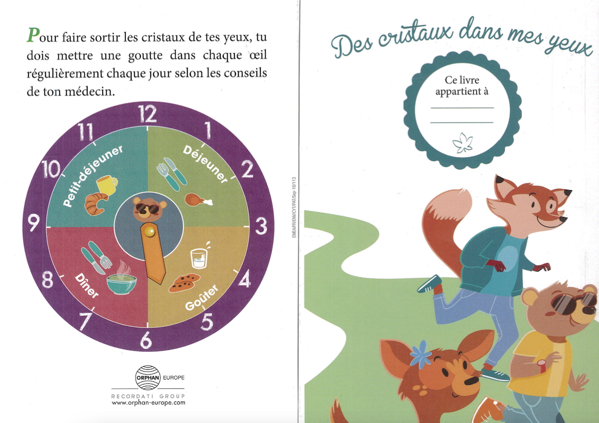 livret cristaux dans mes yeux Kids France